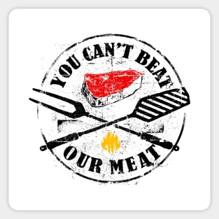 BBQ - You Can’t Beat Our Meat Sticker